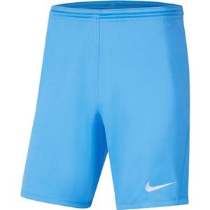 Błękitne spodenki sportowe Nike Park III BV6855 412
