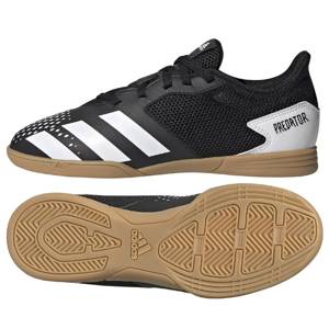 Czarne buty halowe Adidas Predator 20.4 FW9224 - Junior