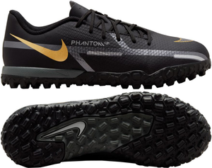Czarne buty piłkarskie turfy Nike Phantom GT2 Academy DC0817 007 - Junior