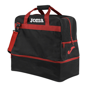 Czarno-czerwona torba sportowa Joma Grande Training III 400007.106