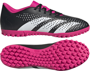 Czarno-różowe buty turfy Adidas Predator Accuracy.4 GW4647