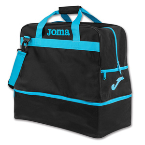 Czarno-turkusowa torba sportowa Joma Grande Training III 400007.116