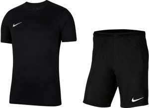 Czarny strój sportowy na WF Nike Park BV6708-010 + BV6855-010
