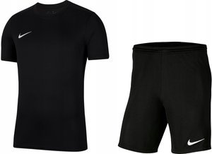 Czarny strój sportowy na WF Nike Park BV6741-010 + BV6865-010 - Junior