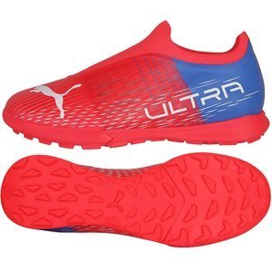 Czerwone buty piłkarskie turfy Puma Ultra 3.3 TT 106531 01 - Junior