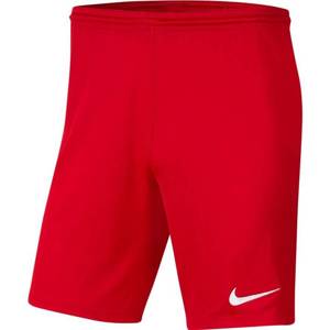 Czerwone spodenki Nike Park III BV6855 657
