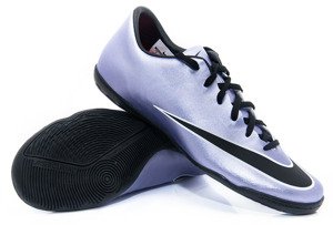 Fioletowe buty piłkarskie na halę Nike Mercurial Victory IC 651639-580 - Junior