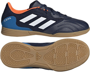 Granatowe buty piłkarskie halówki Adidas Copa Sense.3 GW7408 - Junior