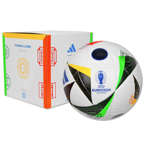 Kolorowa piłka nożna Adidas Fussballliebe League Euro 2024 IN9369 + pudełko