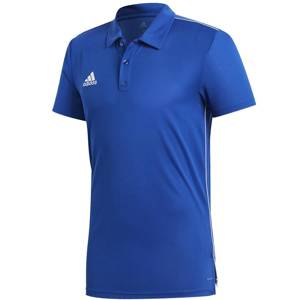 Niebieska koszulka adidas Polo Core 18 CV3590