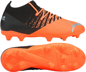 Pomarańczowo-czarne buty piłkarskie Puma Future Z 3.3 FG/AG 106773 01 - Junior