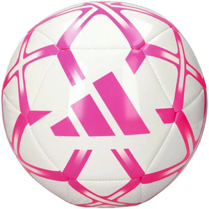 Różowo-biała piłka nożna Adidas Starlancer Club IP1646