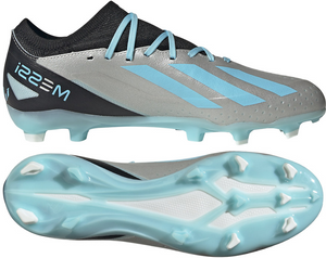 Szaro-błękitne buty korki Adidas X Crazyfast Messi.3 IE4078