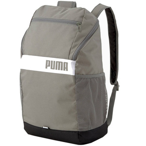 Szary plecak szkolny Puma Plus Backpack 077292 04