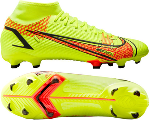 Żółte buty piłkarskie Nike Mercurial Superfly 8 Academy MG CV0843-760