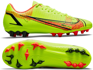 Żółte buty piłkarskie korki Nike Mercurial Vapor 14 Academy CV0967 760