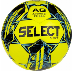 Żółto-czarna piłka nożna Select X-Turf AG 120065