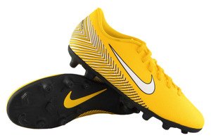 Żółto-czarne buty piłkarskie Nike Mercurial Vapor Club Neymar MG AO9472-710 JR