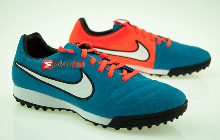 nike tiempo niebieskie