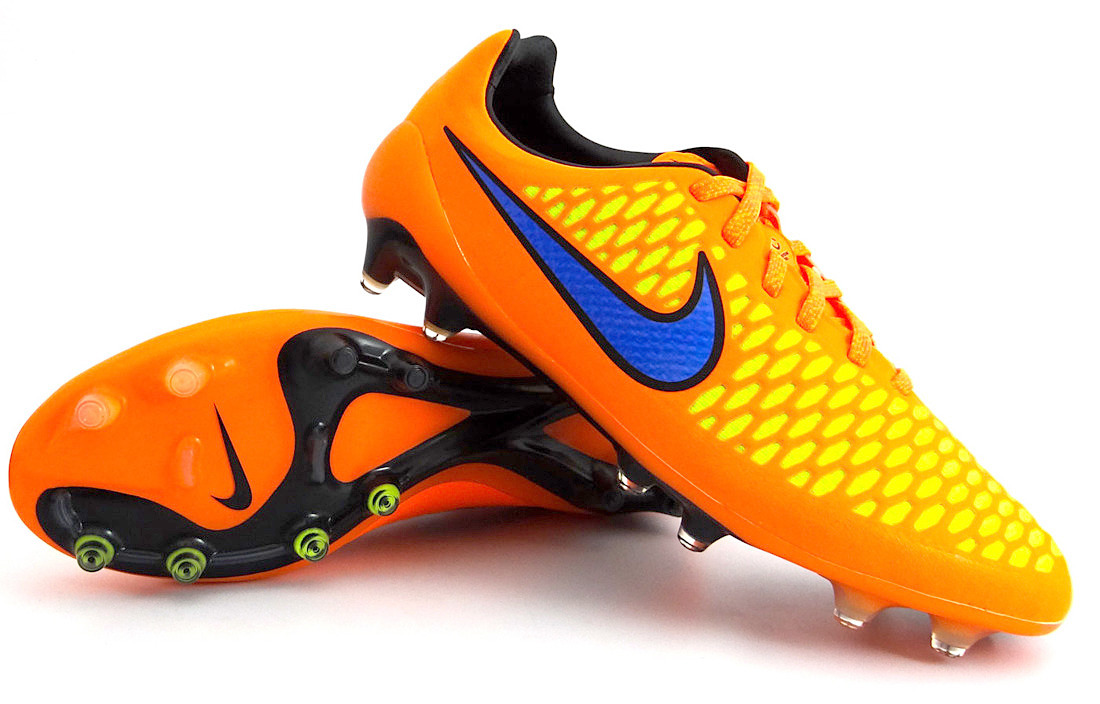 Nike Magista Obra II FG ACC Laser Orange Soccer Cleats Sz