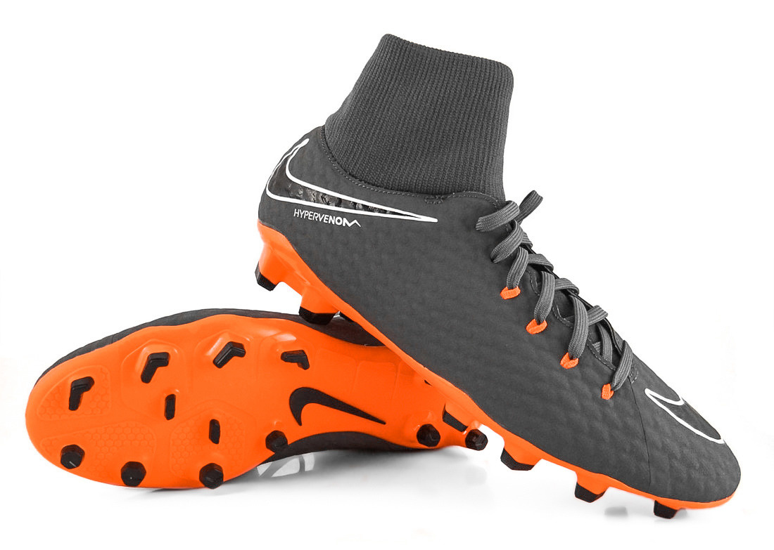nike hypervenom szare
