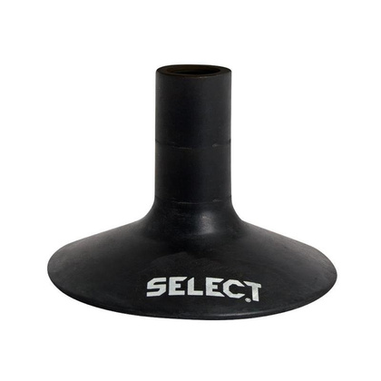  Podstawa gumowa do tyczki Select  czarna