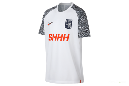 Biała koszulka Nike Neymar Dry Top AO0743-100 - Junior