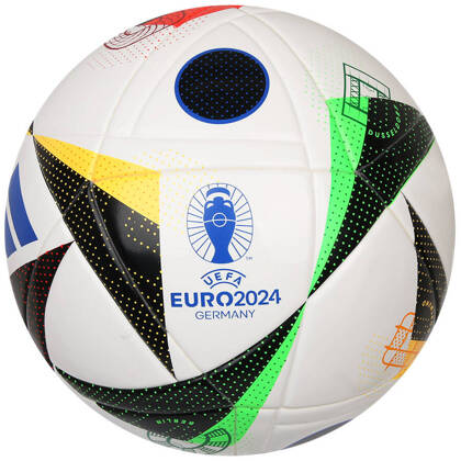 Biała piłka nożna Adidas Fussballliebe League 350g Euro 2024 IN9376 - Junior
