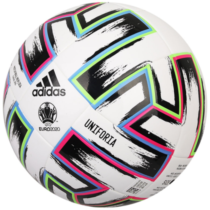 Biała piłka nożna Adidas Uniforia League 290g EURO 2020 FH7351 Junior rozmiar 4