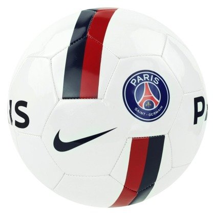 Biała piłka nożna Nike Supporters Paris Saint Germain SC3773-100 rozmiar 4
