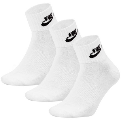 Białe skarpetki Nike Everyday Essential DX5074-101 3 pak