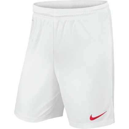 Białe spodenki piłkarskie Nike Park II Knit 725988-102 Junior
