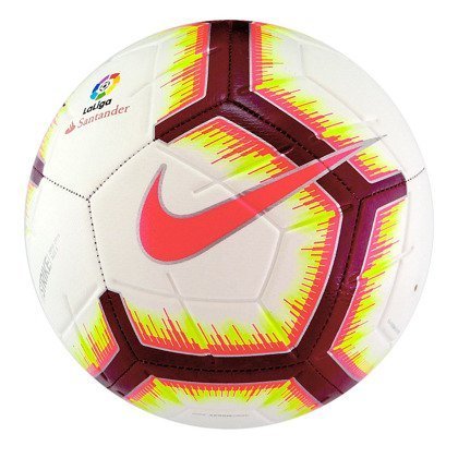 Biało-czerwona piłka nożna Nike Strike La Liga SC3313-100 r5