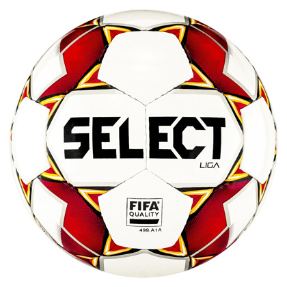Biało-czerwona piłka nożna Select Liga FIFA - rozmiar 5