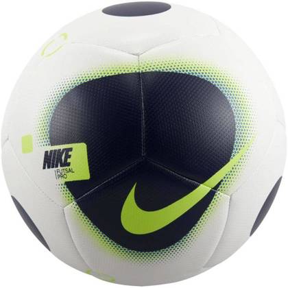 Biało-granatowa piłka halowa Nike Futsal Pro DM4154 100