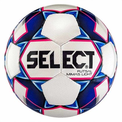 Biało-granatowa piłka halowa Select Futsal Mimas Light - rozmiar 4