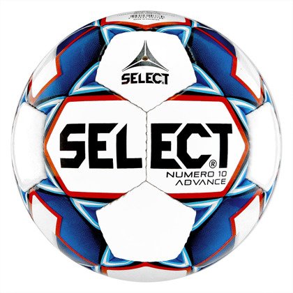 Biało-niebieska piłka nożna Select Numero 10 Advance rozmiar 5
