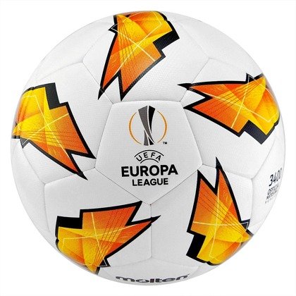 Biało-pomarańczowa piłka nożna Molten Europa League 3400 r5