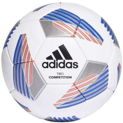 Biało-szara piłka nożna Adidas Tiro Competition FS0392 r5