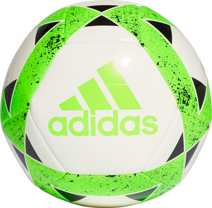Biało-zielona piłka nożna Adidas Starlancer CZ9551 rozmiar 3