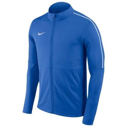 Bluza treningowa juniorska Dry Park Nike AA2071-463 niebiesko-biała