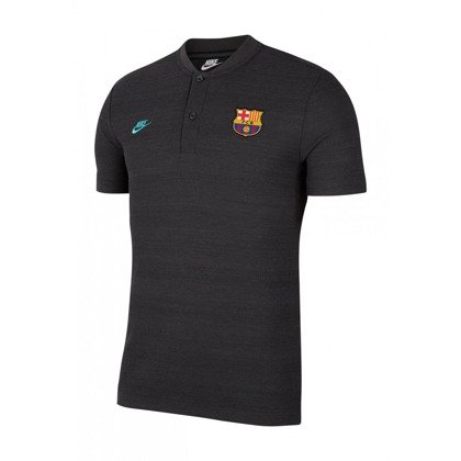Czarna koszulka Polo Nike FC Barcelona Authentic CJ5959-069