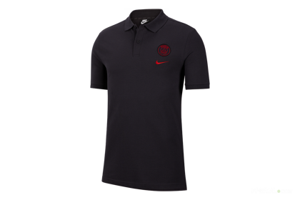 Czarna koszulka Polo Nike Paris Saint-Germain AT4462-080