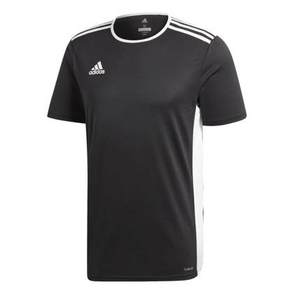 Czarna koszulka sportowa Adidas Entrada 18 CF1035
