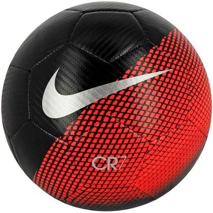 Czarna piłka nożna Nike Prestige CR7 SC3370-010 rozmiar 4