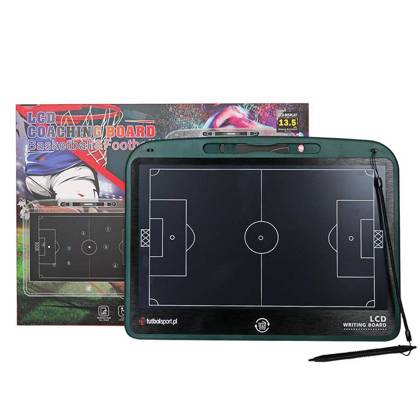 Czarna tablica taktyczna elektroniczna do piłki nożnej futbolsport S788595