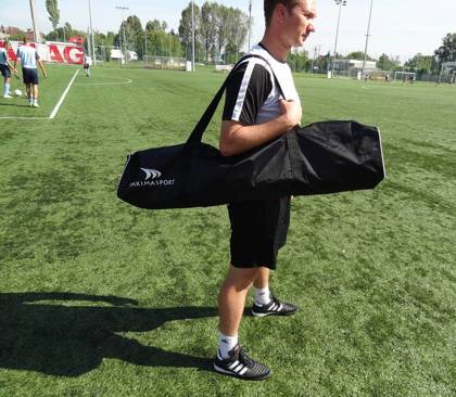 Czarna torba treningowa na sprzęt długości 1 m Yakimasport 100090