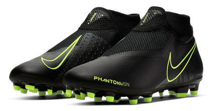 Czarne buty piłkarskie Nike Phantom Vision Academy DF FG/MG AO3258-007