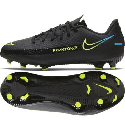 Czarne buty piłkarskie korki Nike Phantom GT Academy FG/MG CK8476-090