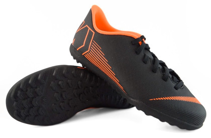 Czarne buty piłkarskie na olik Nike Mercurial Vapor Club TF AH7355-081 JR